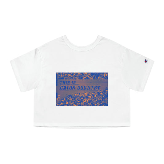 Gator Country Crop Top
